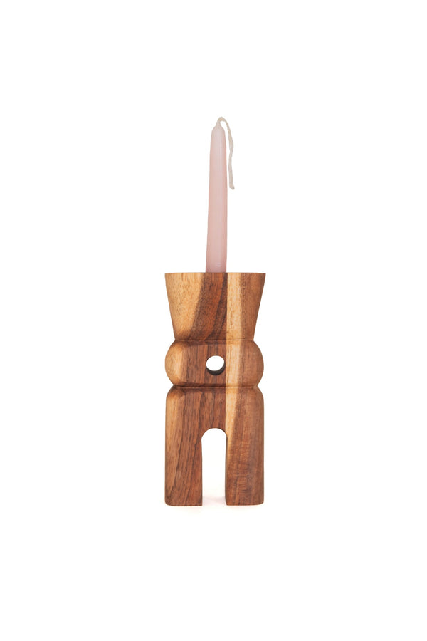 Candleholder Ahuil Naturales