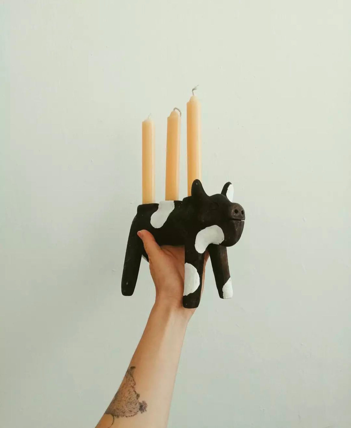 Vaca Candleholder